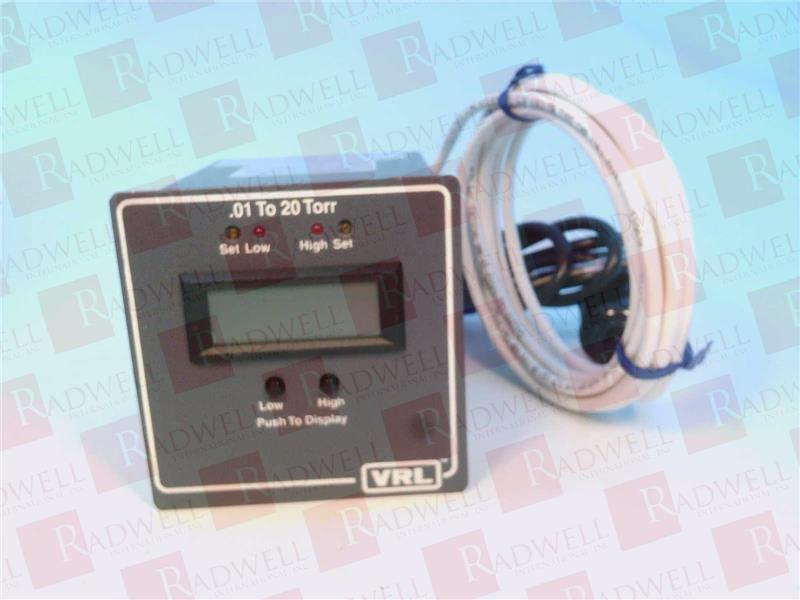 POWER SUPPLY MODULE,24VDC,PUSH TO DISPLAY,.01 TO 20 TORR DUAL SET POINT CONTROLLER IN 1/4 DIN ENCLOSURE