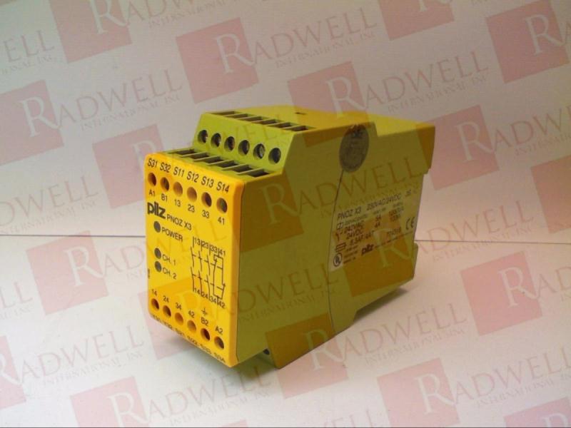 PILZ PNOZ-X3-230VAC-24VDC-3S-1O