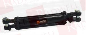 TIE ROD CYLINDER, DOUBLE ACTING, MAX PRESSURE = 3000 PSI, BORE SIZE = 3.5 IN, STROKE SIZE = 48 IN, ROD DIAMETER = 1-3/4 IN, RETRACTED LENGTH = 58 IN, EXTENDED LENGTH = 106 IN, PORT SIZE = 1/ ...