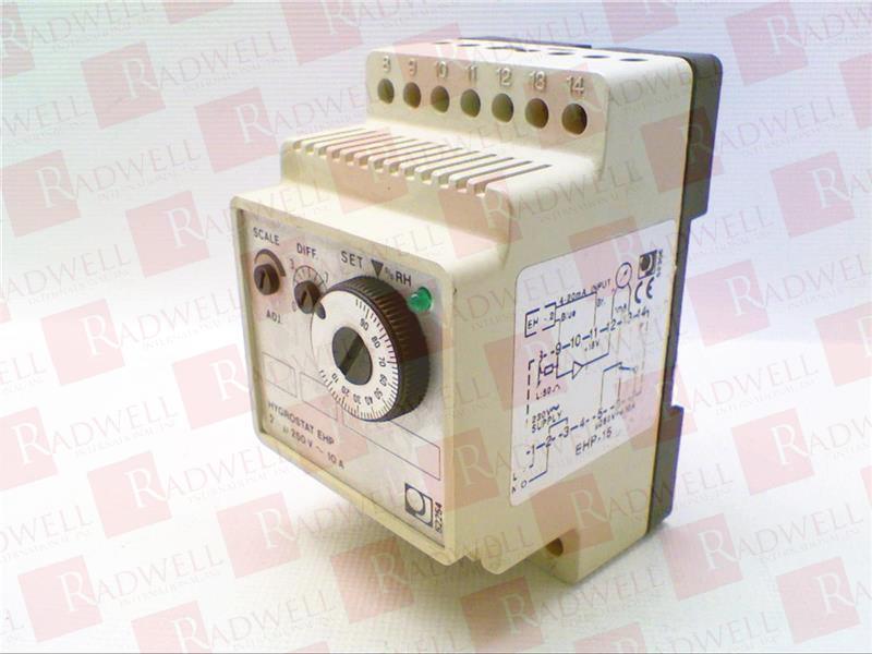 HYGROSTAT 10AMP 230/250VAC 11VDC 4-20MA 3VA IP20