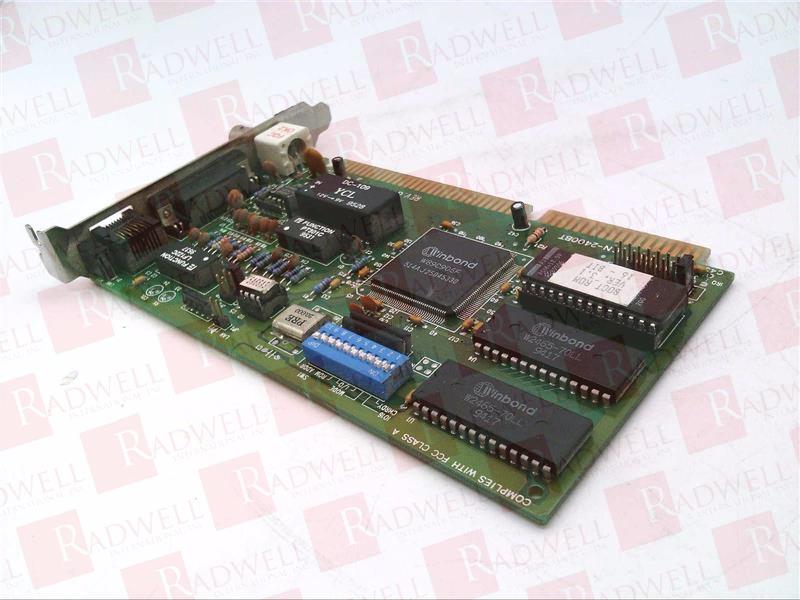  , PC BOARD, ISA NETWORK CARD, 15 PIN PLUG IN