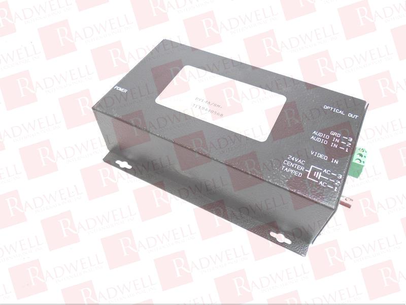  , VIDEO/AUDIO TRANSMITTER, OPTICAL IN PORT, VIDEO OUT PORT