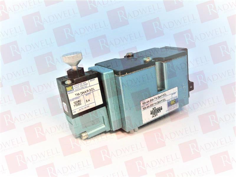 MAC VALVES INC 82A-AA-000-TM-DAAP-3DL