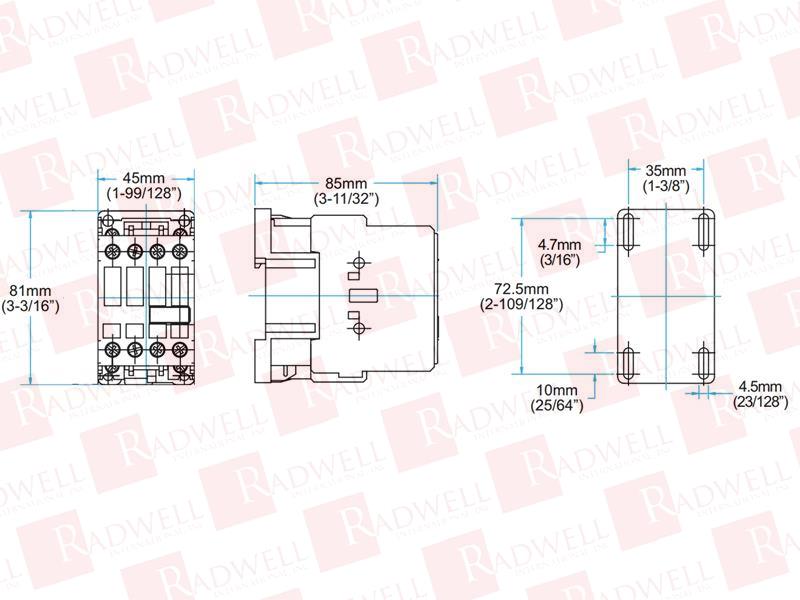 RADWELL VERIFIED SUBSTITUTE A9-30-01-84-SUB (SM-AUX)