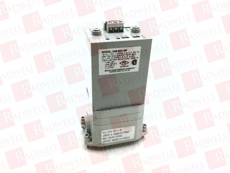 RONAN ENGINEERING CO X55-600-GP-1-M