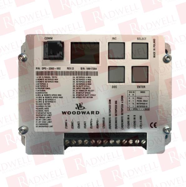 WOODWARD DPG-2302-002