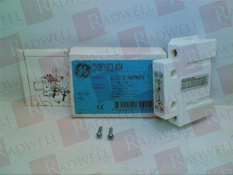 GENERAL ELECTRIC D061903404