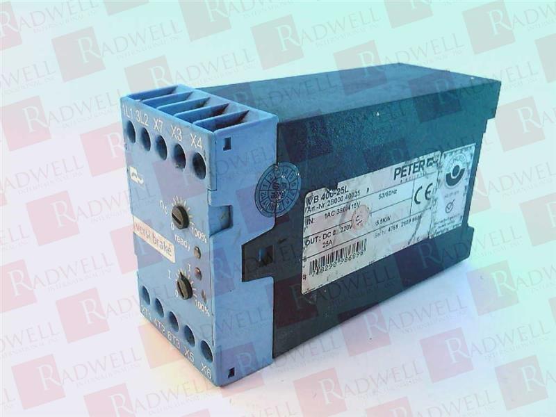 PETER ELECTRONIC 2B000.40025