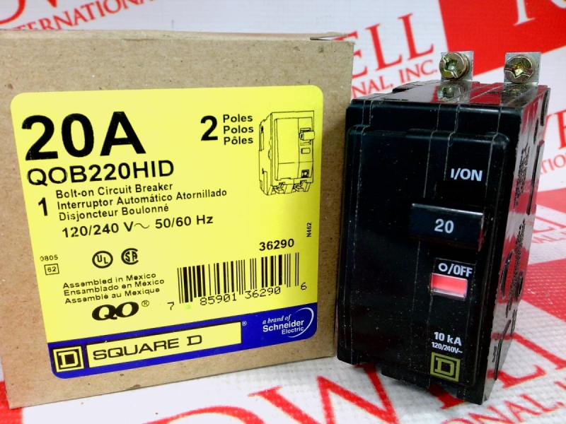 SCHNEIDER ELECTRIC QOB220HID