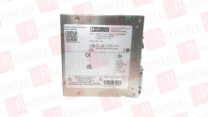 PHOENIX CONTACT QUINT4-CHARGER/1AC/24DC/10