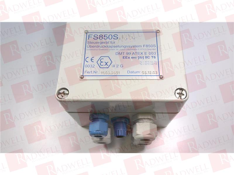 GONNHEIMER ELEKTRONIC FS850S.0.8.