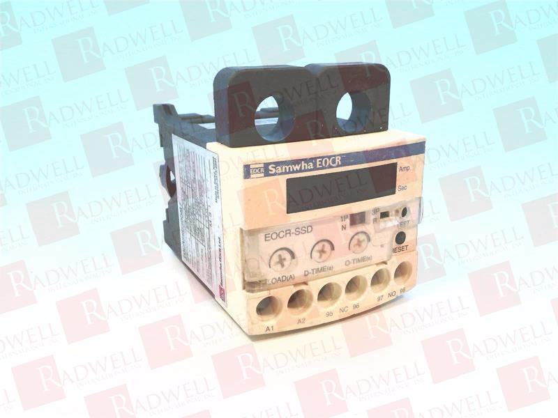 OVERLOAD RELAY, EOCR-SSD SERIES, 3-30 AMP, PRESET O-TIME, LOCKED ROTOR, PHASE-LOSS