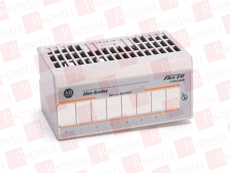 OUTPUT MODULE, 8 POINT, ISOLATED RELAY CONTACTS, 5.5 W, 2 AMP, 230 VAC, 125 VDC, FLEX I/O