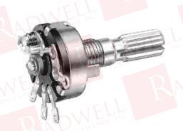 POTENTIOMETERS AUDIO W/SW KNURLED 100K SOLDER LUGS