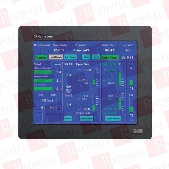 NEMATRON CORP IPC1950T-I5-4GB-80SS-DVD-2P-W7
