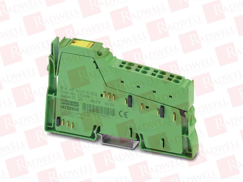 PHOENIX CONTACT IB IL AO 4/U/0-10-ECO
