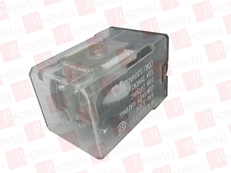  , RELAY, GENERAL PURPOSE, AAE SERIES, 120/240 VAC COIL ,10 AMP, 28 VDC, 11 PIN OCTAL, 3PDT, PLUG-IN BASE