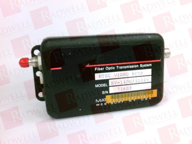 MATH ASSOCIATES RV-1400/12169