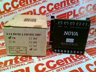 B&B MOTOR & CONTROL PM-125
