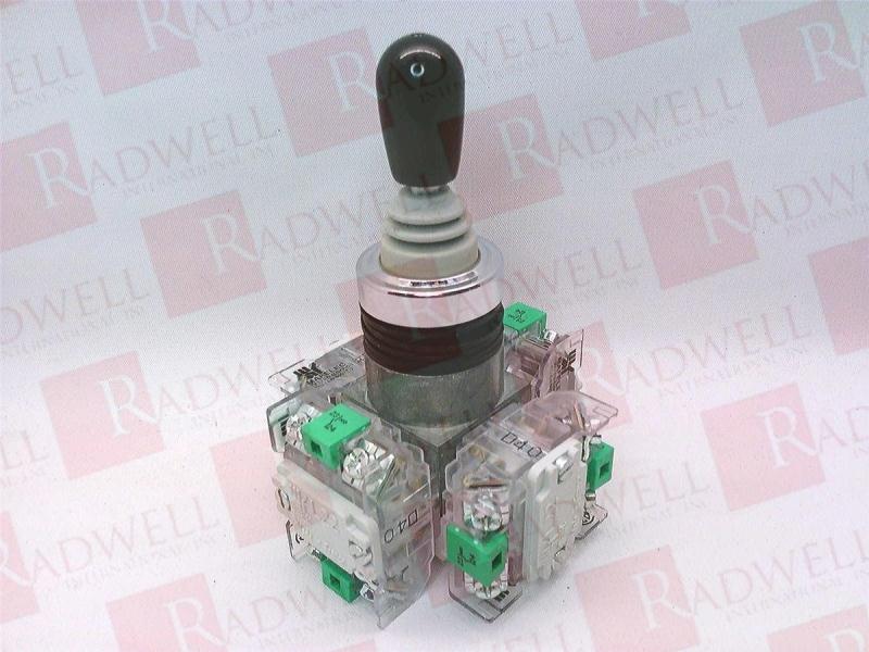 JOYSTICK, 4 DIRECTION, W/AUTO RETURN, 4AMP, 400VAC, 2NO