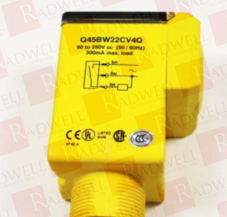 BANNER ENGINEERING Q45BW22CV4 W/30