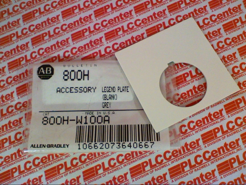 ALLEN BRADLEY 800H-W100A