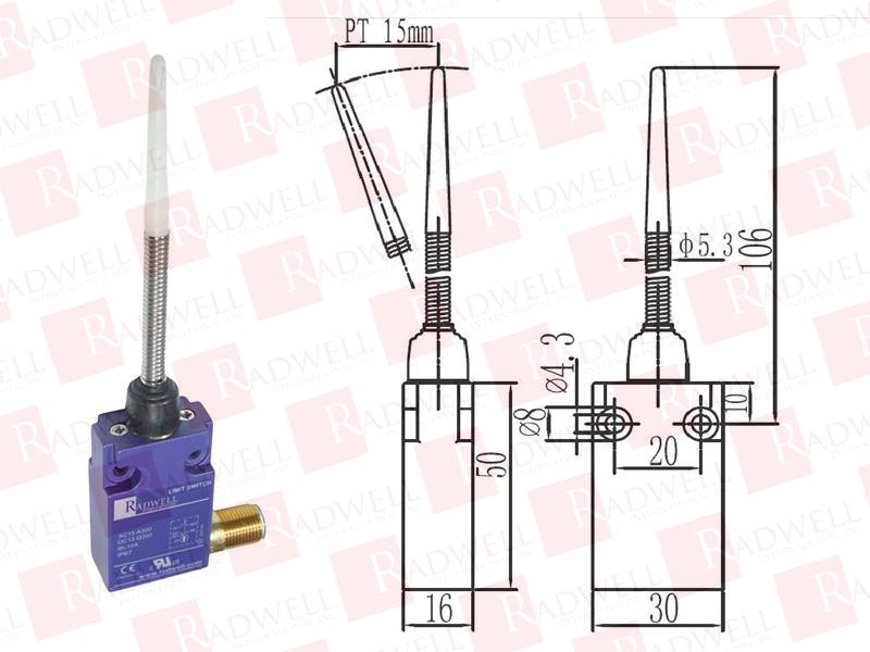 RADWELL VERIFIED SUBSTITUTE XCMD2507M12-SUB