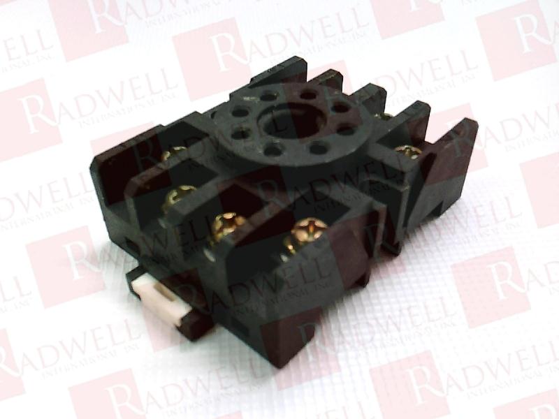 RELAY SOCKET OPEN 8PIN 10AMP 250VAC W/CLIP