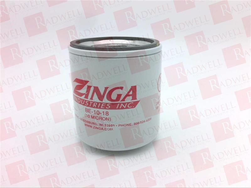 OIL FILTER, 10MICRON, 18PSI,DIAMETER: 3.1. MOUNTING THREAD: 3/4 - 16 UN. OVERALL HEIGHT: 3.4