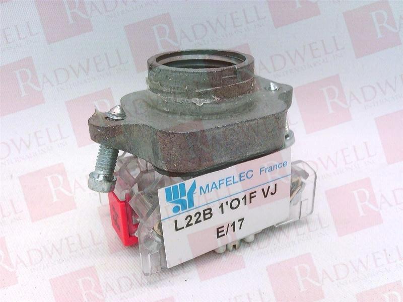 MOUNTING BASE W/COLLAR 4-8AMP 230-400VAC 1NC 1NO