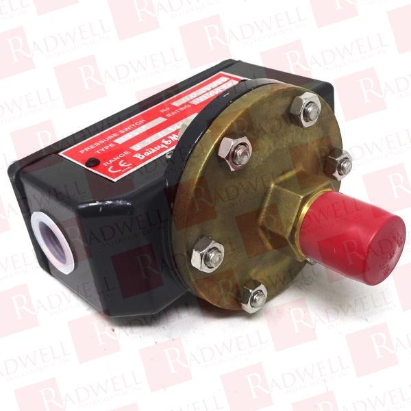 PRESSURE SWITCH, 1000 SERIES, DIAPHRAGM OPERATED, 10 AMP, 250 VAC, 1/2" BSP, 0.2-4 BAR RANGE