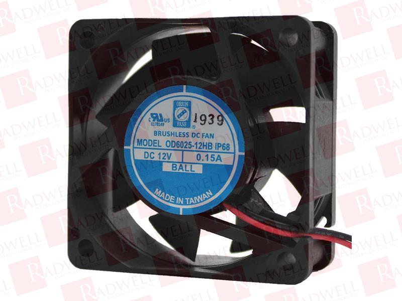 ORION FANS OD6025-12HHBIP68