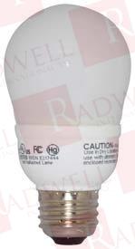 RADWELL VERIFIED SUBSTITUTE 15W/5000 A-TYPE CFL-SUB