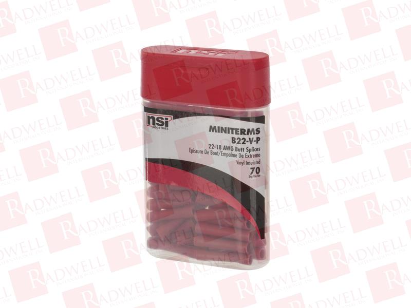 NSI INDUSTRIES B22-V-P