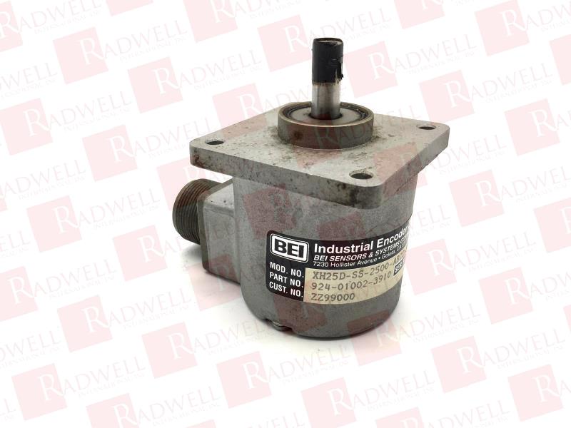 BEI SENSORS XH25D-SS-2500-ABZC-28V/V-SM18