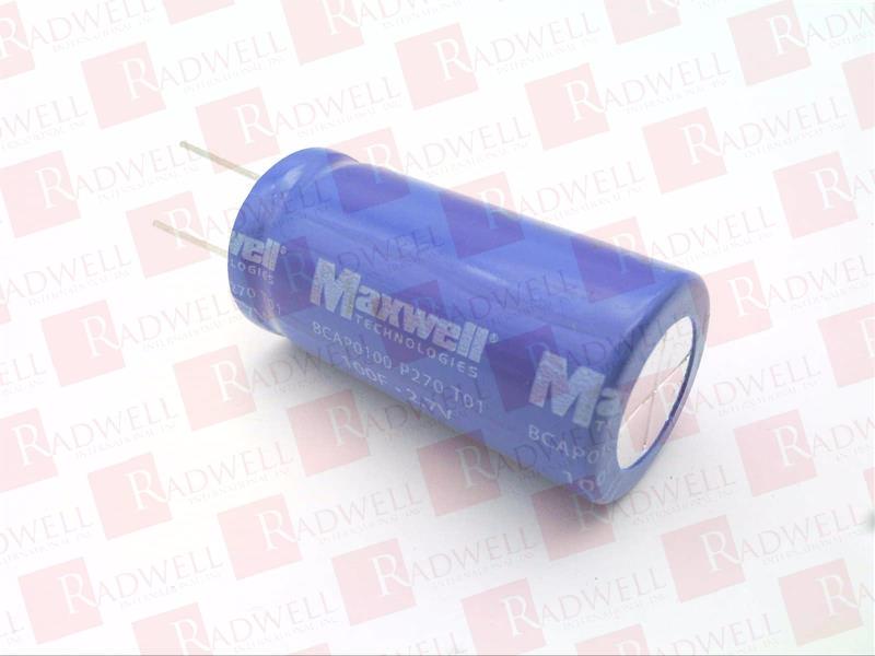 MAXWELL TECHNOLOGIES BCAP0100 P270 T01