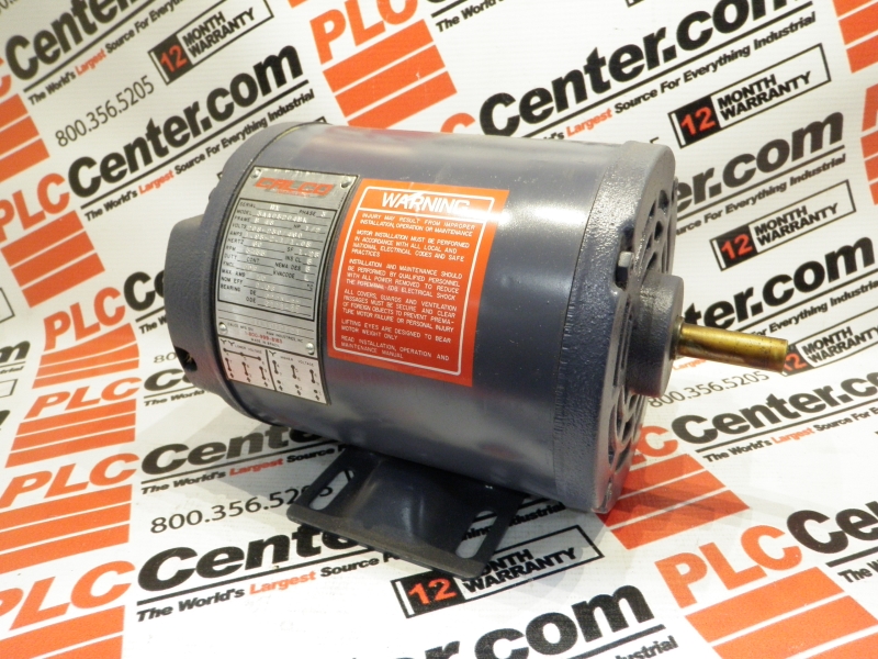 MOTOR 208-230/460V 60HZ 3455RPM 1/2HP 3PH