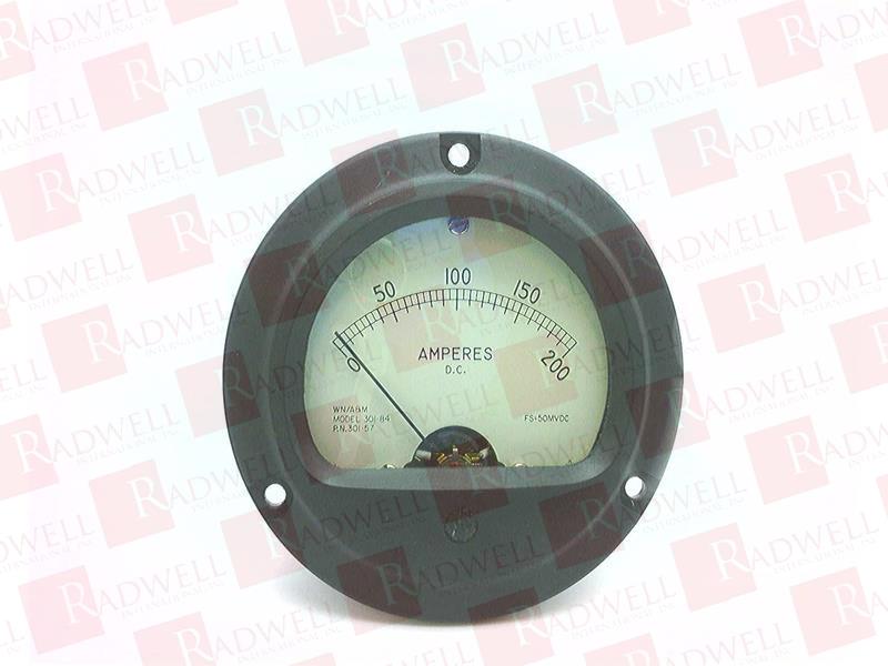  , METER, DC, AMP, 0-200A