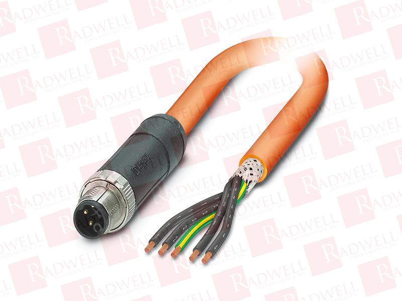 PHOENIX CONTACT SAC-5P-M12MSK/ 5,0-PUR PE SH