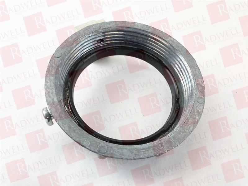 GROUNDING BUSHING, INSULATED, 3", 14-4AWG, DIE CAST ZINC