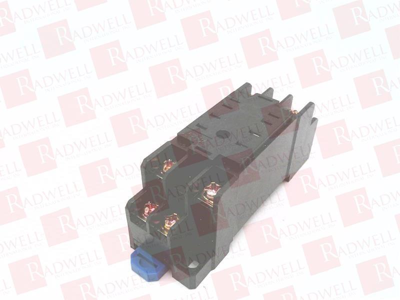 RELAY SOCKET, 8 PIN, DIN RAIL MOUNT 35MM