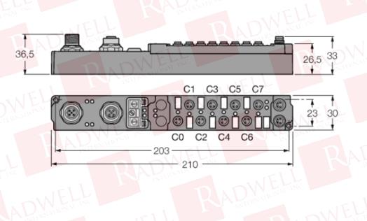 TURCK SDPB-0800D-1008