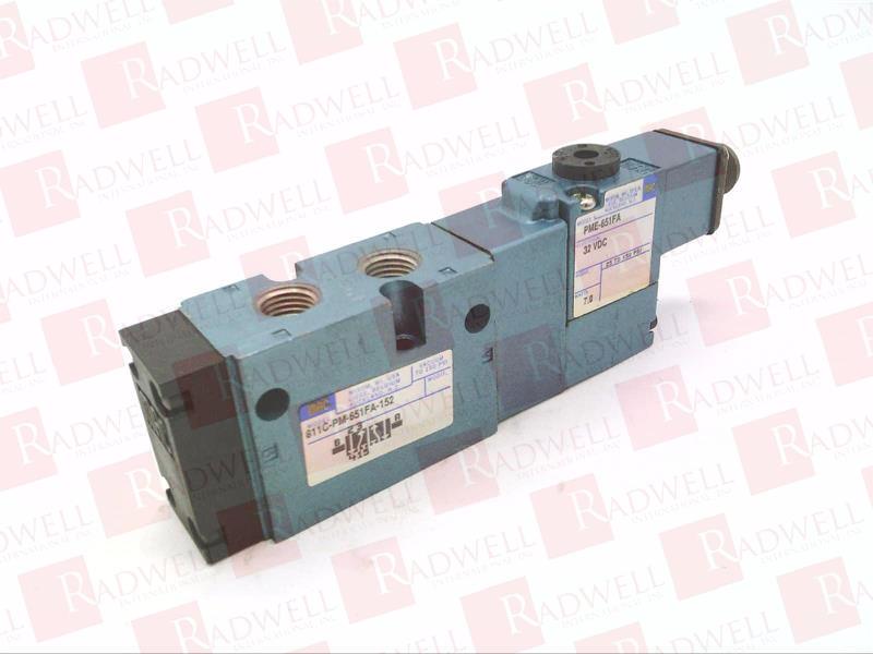 MAC VALVES INC 811C-PM-651FA-152