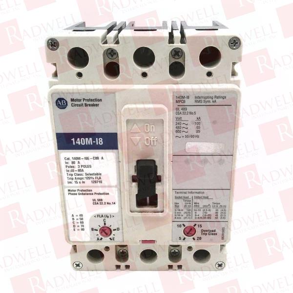 ALLEN BRADLEY 140M-I8E-C80
