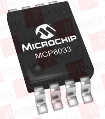 MICROCHIP TECHNOLOGY INC MCP6033-E/MS