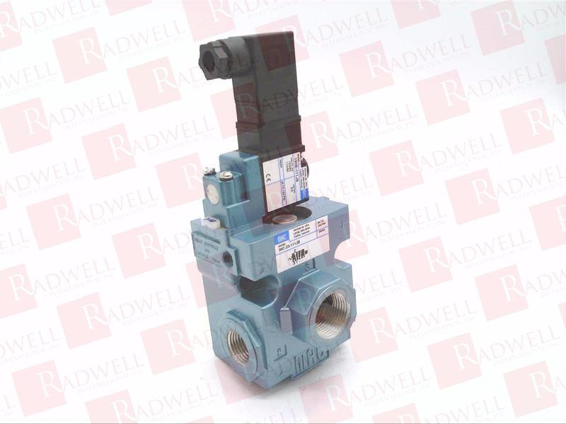 SOLENOID VALVE, 110/120V, 50/60HZ, 6.8WATT 150PSI, 1/2IN NPT PORTS