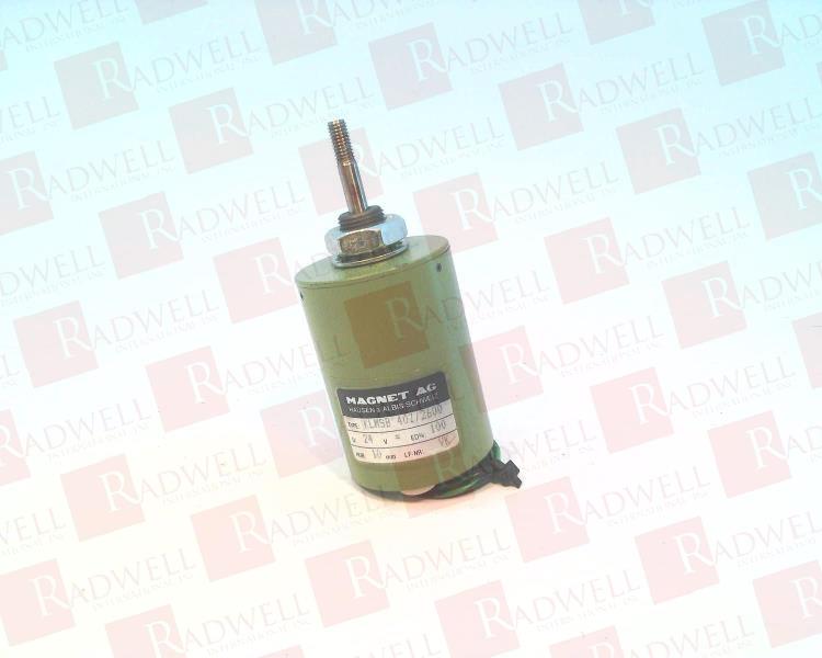  , DC MINIATURE SOLENOID, PUSHING PULL & PUSH, 40MM DIAMETER, CENTRAL FIXING, DUTY CYCLE ED% 100, 10MM STROKE MAX, U: 24V, LF-NR: VK