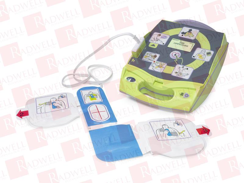 DEFIBRILLATOR, AED PLUS WITH PLUSTRAC PROFESSIONAL1, PLUSRX MEDICAL PRESCRIPTION, CPR-D-PADZ ELECTRODE, 10 CR123A BATTERIES AND CARRY CASE