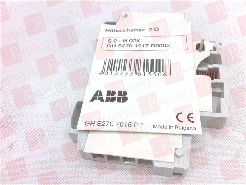 ASEA BROWN BOVERI GHS2701917R0003