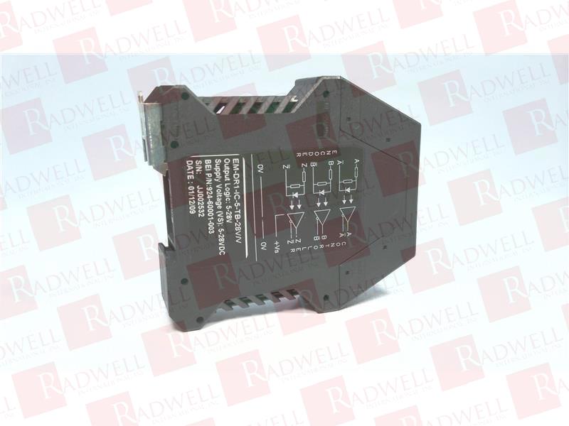 BEI SENSORS EM-DR1-IC-5-TB-28V/V